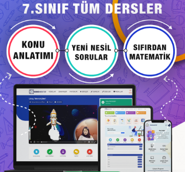 7. Sınıf Tüm Dersler Eğitim Seti